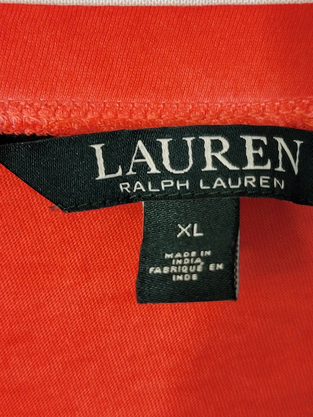 Ralph Lauren Lace-Shoulder Henley Long Sleeve Size XL - Picture 2 of 8